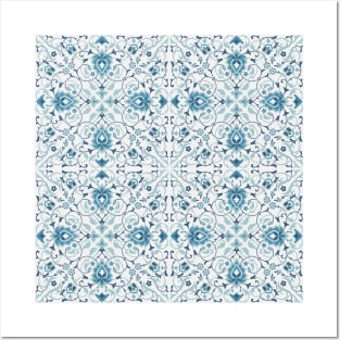 Arabic Turkish pattern #11 - Iznik decor Posters and Art